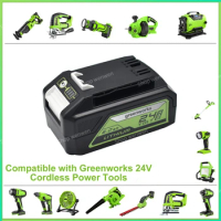 24V 5.0AH/6.0AH/8.0AH Greenworks Lithium Ion Battery (Greenworks Battery) The original product is 100% brand new