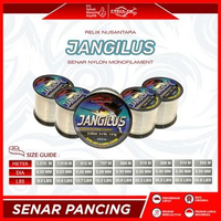 SENAR RELIX NUSANTARA JANGILUS NYLON MONOFILAMENT | WHITE PE 0.20