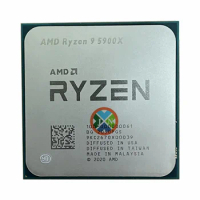 AMD Ryzen 9 5900X R9 5900X 3.7 GHz Twelve-Core 24-Thread CPU Processor 7NM L3=64M 100-000000061 Socket AM4