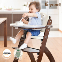ABIIE Beyond Junior Y成長型高腳餐椅原木色+椅墊(椅墊六色可選)