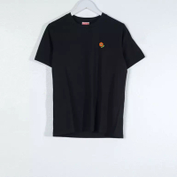 Kenzo Kaos KENZO PARIS POCKET BOKE FLOWER RED GREEN BLACK TSHIRT 100% ORIGINAL