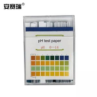 安賽瑞 PH廣泛試紙酸鹼度測試紙1-14ph水質檢測試紙 601118 SYS