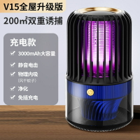電擊式滅蚊燈紫外線驅蚊器光觸媒吸入式滅蚊神器 雙11全館免運