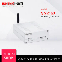 NXC03 HIFI ES9038Q2M DAC Decoder W/ Bluetooth 5.0 Support USB Coaxial optical fiber Bluetooth input