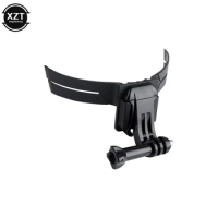 Motorcycle Helmet Camera Bracket Chin Mount Adapter Fix J Type Seat For for GoPro 7 8 9 10 for DJI Action Camera Accessories