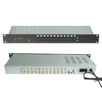 12 Channel Analog Modulator Av To Rf Hotel Cable Front End Audio Video To Rf Pal-dk Pal-bg Ntsc Rf Modulator