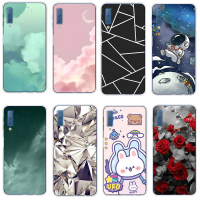 เคสซิลิโคนสำหรับ Samsung galaxy a7 2018 เคส tpu เคสโทรศัพท์