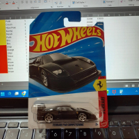 Ferrari F40 Competizione Hitam Mobil Mainan Anak Diecast Vehicle Hotwheels HW Hot Wheels