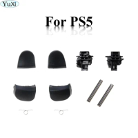 YuXi For Sony Playstation5 PS5 controller L1 R1 L2 R2 LR buttons Bracket Shaft spring for PS 5 gamepad repair