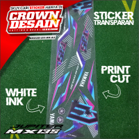 STIKER STRIPING UV JUPITER MX135 EXCITER VARIASI LIS RAINBOW STRIPING YAMAHA MX KING 2014 2015 - SMX