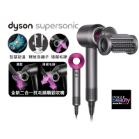【dyson 戴森】HD15 Supersonic 全新一代 吹風機 溫控 負離子3入組(桃紅色)(超值組)