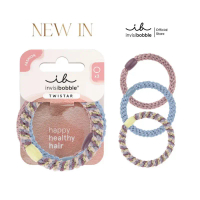 invisibobble ยางรัดผม ถนอมเส้นผม รุ่น TWISTAR Lavender Braids (1 กล่องบรรจุ 3 ชิ้น) คําแนะนําการขายท
