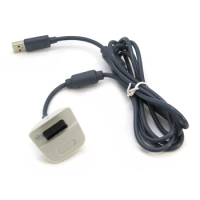 Wholesale 2 Colors Quick Charging USB Play Charger Cable for Microsoft Xbox 360