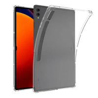 For Samsung Galaxy Tab S9 11 Inch Transparent Case S9+ Plus 12.4 Inch S9 Ultra 14.6 Inch Soft Tpu Airbag Cover Funda