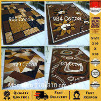KARPET LANTAI JUMBO 210310 PERMADANI MINIMALIS MODERN MOMENTO MEWAH