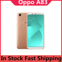 DHL Fast Delivery Oppo A83 4G LTE Cell Phone 13.0MP+8.0MP Face ID MTK6763T Octa Core 3GB RAM 32GB ROM 5.7" Screen Android 7.1