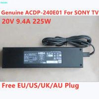 Original ACDP-240E01 24V 9.4A 225W AC Adapter For SONY XBR-55X930D 55"CLASS HDR 4K 3D SMART LED TV XBR-65X900E Power Charger