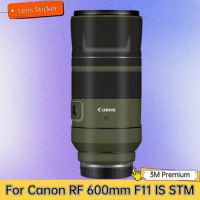 For Canon RF 600mm F11 IS STM Lens Sticker Protective Skin Decal Vinyl Wrap Film Anti-Scratch Protector Coat 600/11 11/600