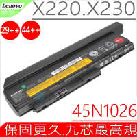 Lenovo X230 X220 44++  9芯超長效適 聯想 X220i X230i 45N1025 45N1026 45N1027 0A36305 0A36306 45N1028 45N1029
