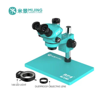 MIJING MJ-31VP 7X-45X Microscope Trinocular Continuous Zoom For Mobile Phones Motherboard Small Part Checking Repair Tool sets
