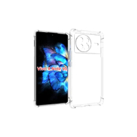 For Vivo X Note 5G mobile phone case transparent all-inclusive TPU four-corner anti-fall silicone protective cover soft