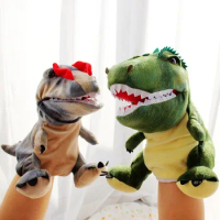 puppets bath Plush Hand Puppets Lifelike Triceratop Tyrannosaurus Rex Hand Puppets for Kids Adults Muppets