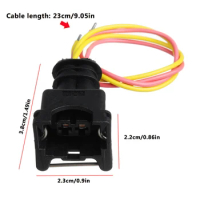 2Pin Car Heater Fuel Pump Plug Wire Harness Connector Fit For Webasto Eberspacher Air Diesel Heater Accessories