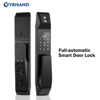 Automatic Smart Fingerprint Door Lock Electronic Lock Fingerprint Password Card Key Unlock Digital Keyless Lock With Doorbell