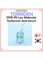 TORRIDEN DIVE-IN Low Molecular Hyaluronic Acid Serum เซรั่มปลอบประโลมด้วยความชุ่มชื้น 50ml / K-BEAUT