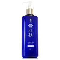 【KOSE 高絲】雪肌精化妝水500ml-限量版 - 贈無限肌緻極光深白自選特惠組+高品質化妝棉1盒(正統公司貨)