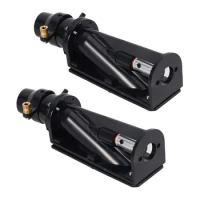 2X Spray Water Thruster for RC Fishing-Boat Jet Pump DIY Toy Propellers with Coupling Shaft 16mm-Black