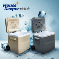 妙管家 伸縮拉桿式拖輪保冷冰桶18L