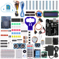 LAFVIN Super Starter Kit for UNO Project including Ultrasonic Sensor, LCD1602 with Tutorial for Arduino UNO