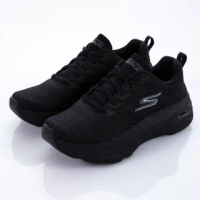 【SKECHERS】女 慢跑系列 GORUN MAX CUSHIONING ARCH FIT(128308BKGY)