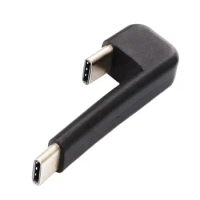 For E1DA 9038D DAC Device Samsung SSD T5 USB C 180 Degree Synchronous Charging Cable 5Gbps OTG Type C Male To Male Adapter Cable