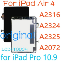 Original 10.9" LCD for iPad Air 4 Air4 A2316 A2324 A2325 A2072 LCD Display Touch Screen Digitizer Assembly for iPad Pro 10.9 LCD