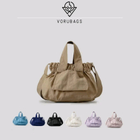 vorubags -   mini selempang yg slingbag tas tangan wanita talu panjang kerut nylon waterproof  dumpl