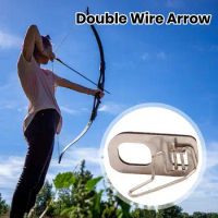 Archery Arrow Strong Adhesive Arrow Flexible Stable Arrow for Recurve Bow Hunting Anti-slip Pads Portable Design Right or Left
