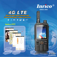 Inrico T320 Zello Android Network POC 4G LTE Radio Smart Phone Walkie Talkie Radios Transceiver