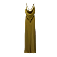 Rp♢Váy lụa-satin dành cho nữ mùa hè mới của zara 98781684/8