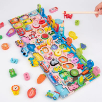 PUZZLE BOARD EARLY EDUCATION TOODLER ABC Board Game EARLY LEARNING WOODEN 7 IN 1 EARLY LEARNING