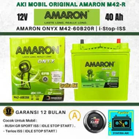 Aki Mobil AMARON M42R EFB 60B20R - Aki Mobil Terios Rush iStop ISS