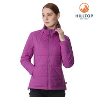 HILLTOP山頂鳥 科技棉短大衣（可銜接GORE-TEX外件） 女款 紫｜PH22XFY8ECJ0