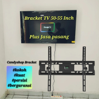 bracket tv led 49 50 55 Inch plus jas pasang