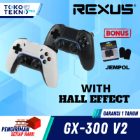 Rexus GX300 / GX-300 V2 Upgraded Gamepad Joystick Bluetooth Wireless Led Accessories