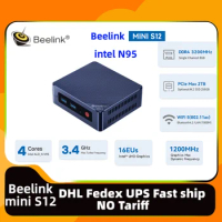 Beelink Mini S12 Win11 Intel 12th N95 Mini PC 8/16GB 256/500GB mini Desktop Gaming office home mini Computer beelink Mini S12 pc
