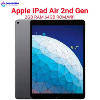 95% New Original Apple iPad Air 2014 iPad Air 2nd Gen Wifi 64GB ROM 2GB RAM 9.7'' iOS 8.1 IPS LCD Apple A8X Triple-core Tablet