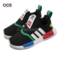 Adidas 童鞋 NMD 360 C 中童 幼童 黑 藍 紅 樂高 襪套 LEGO 聯名款 運動鞋 愛迪達 GX3328