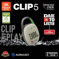 JBL Clip 5 Successor Clip 4 Ultra-Portable Waterproof Speaker Original SAND