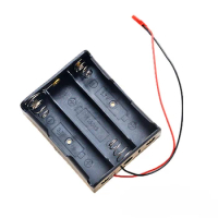 500pcs/lot 1x 2x 3x 4x 3.7V 18650 Battery Holder Shell Case 1 2 3 4 Slot 18650 DIY Batteries Storage Box Container With jst Plug